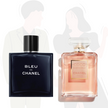 Chanel Blue De Chanel Edt & Coco Mademoiselle